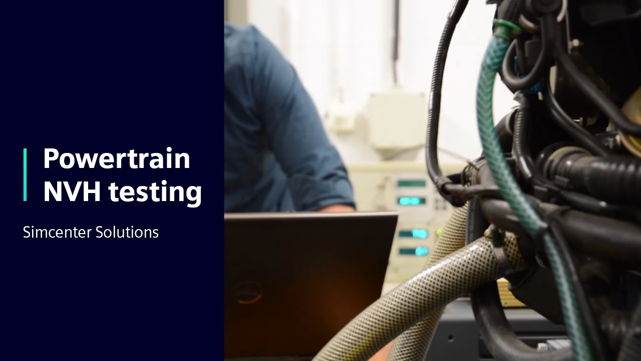 Powertrain NVH testing Simcenter Solutions YouTube