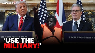"It DESTROYS countries" - Trump takes hardline stance on illegal immigration question with Starmer