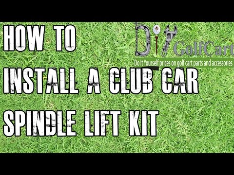 How To Install A Lift Kit On A Club Car Ds Golf Cart