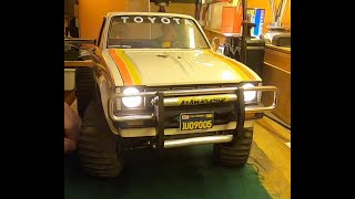 Upgrading my vintage Tamiya Tyota Hilux  with brushless motor