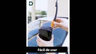 Nunca mais fique na mão: calibrador portátil para pneus (use onde estiver!)