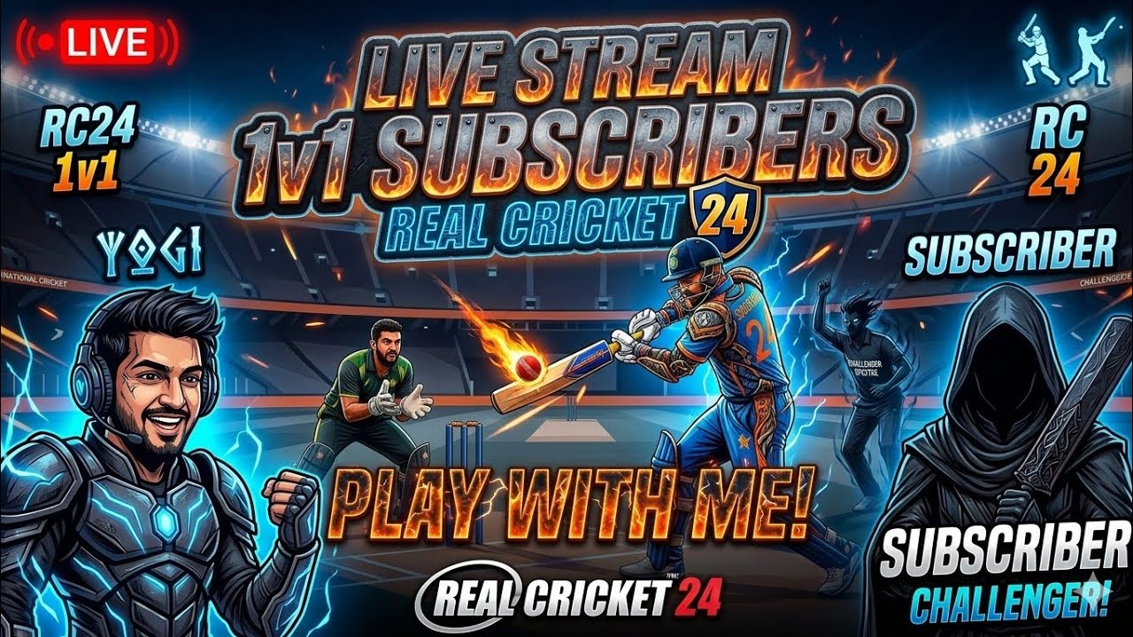 REAL CRICKET LIVE | RANKED MULTIPLAYER | NOOB GAMEPLAY