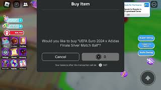 Sniping UEFA Euro 2024 x Adidas Finale Silver Match Ball #88