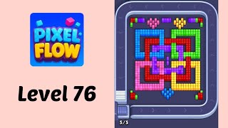 Pixel Flow Level 76 Gameplay