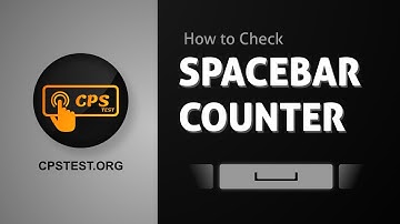 How To Spacebar Click Count ?  Spacebar Counter | Spacebar Test