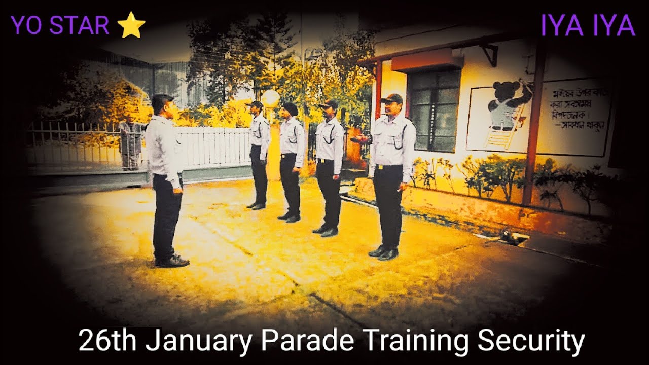 Parade Training for Security Guards II  2026 (PARR-1)