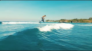 Foil Surfing at the Dream Wave in Indonesia feat. Kai Lenny