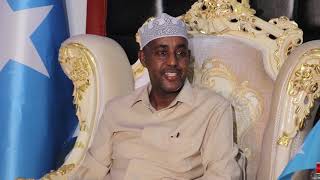 Ra’iisul Wasaaraha  Soomaaliya  ayaa maanta si qurux badan loogu so dhaweeye mglda kismayo ...