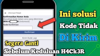 Cara Mengganti Kata Sandi Facebook Yang Tidak Menerima Kode