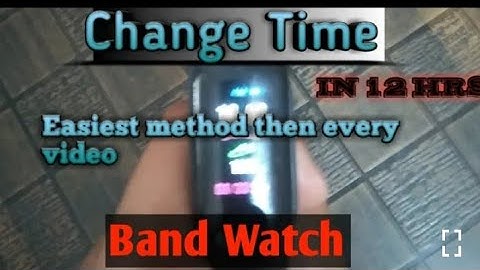 How to change time and connect Your M3 band||GURI