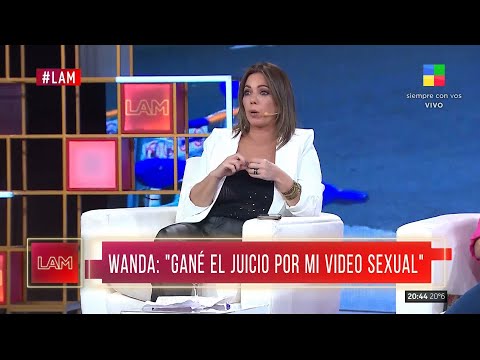 Wanda Nara llegó a Bs. As. y habló en exclusiva con LAM
