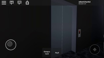 Broken elevator in ROBLOX