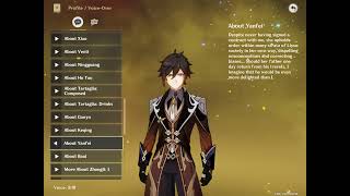 Zhonglis Chinese Voice Lines Genshin Impact