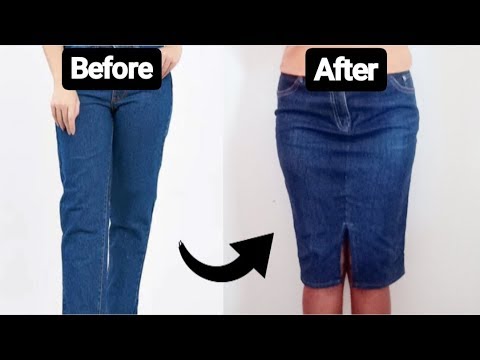 Video: Cara Membuat Rok Dari Jeans