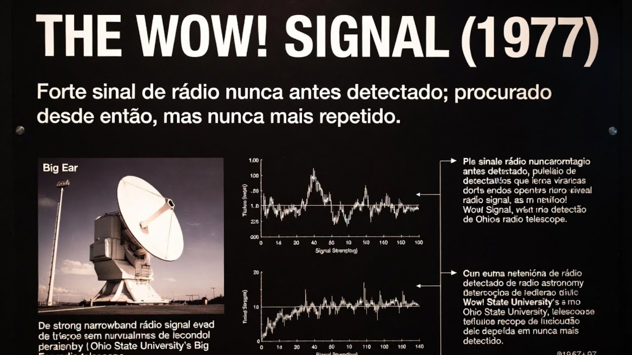 Enigma espacial Wow Signal desafia a ciência e assombra gerações curiosas