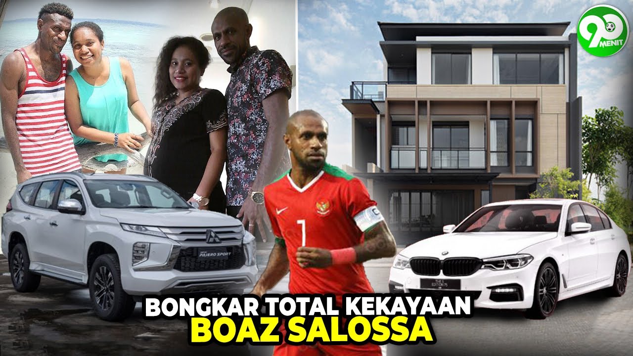 Mutiara Sepak Bola Dri tanah papua! Bongkar Kekayaan & Gaya Hidup Boaz Salossa, Eks Penyerang Timnas