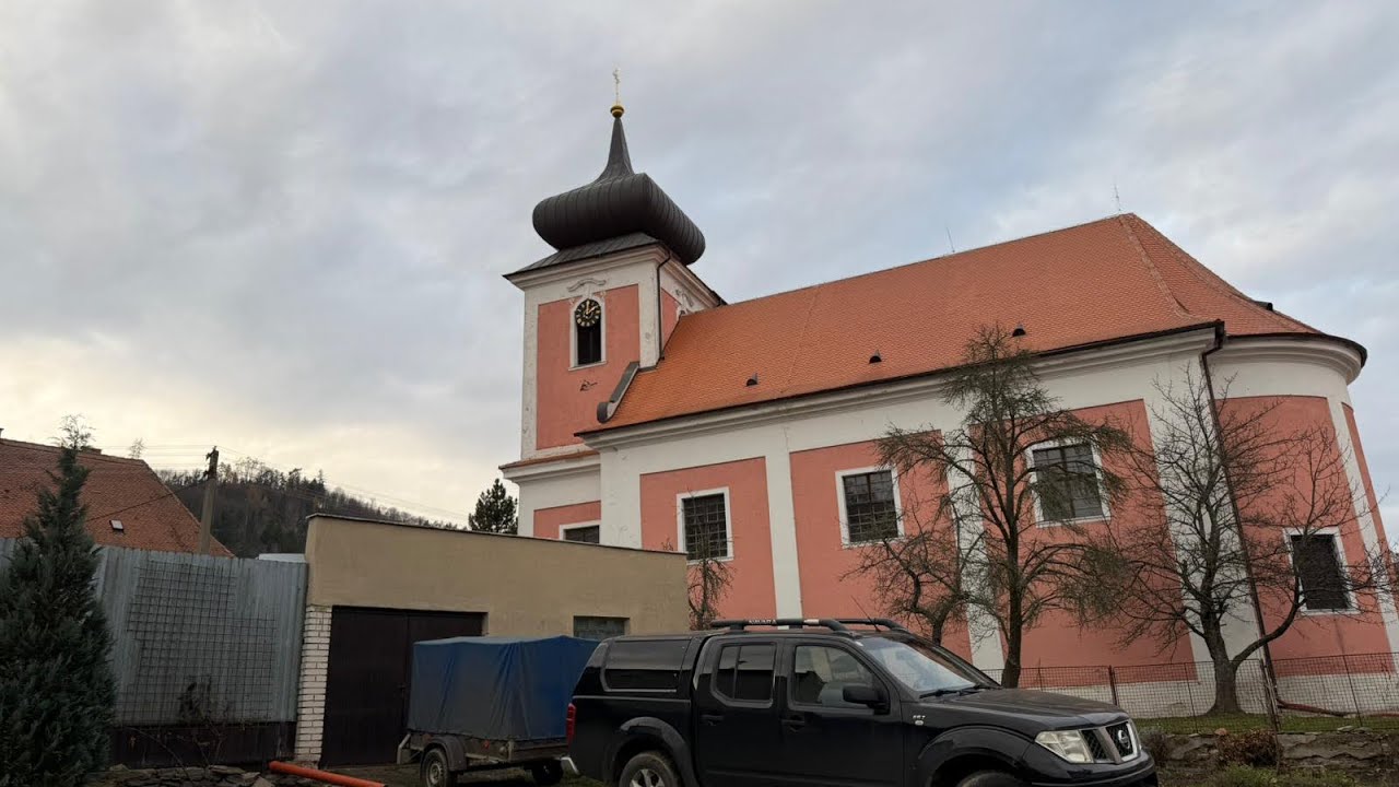 Nedvědice (CZ) Kostel sv. Kunhuty - odpolední zvonění 