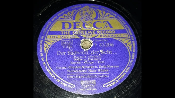 Der Sdwind der weht - Charles Niessen und Ruth Nor...