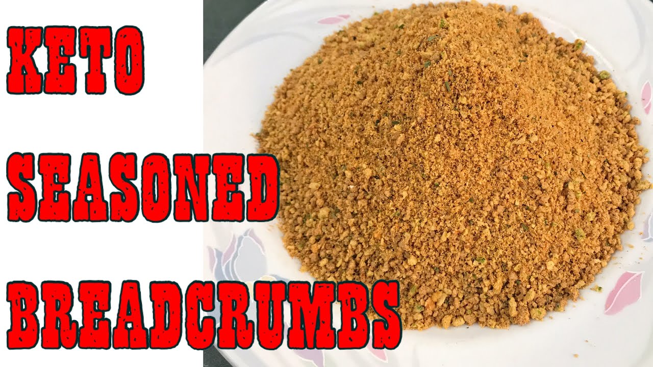 HOMEMADE KETO BREADCRUMBS