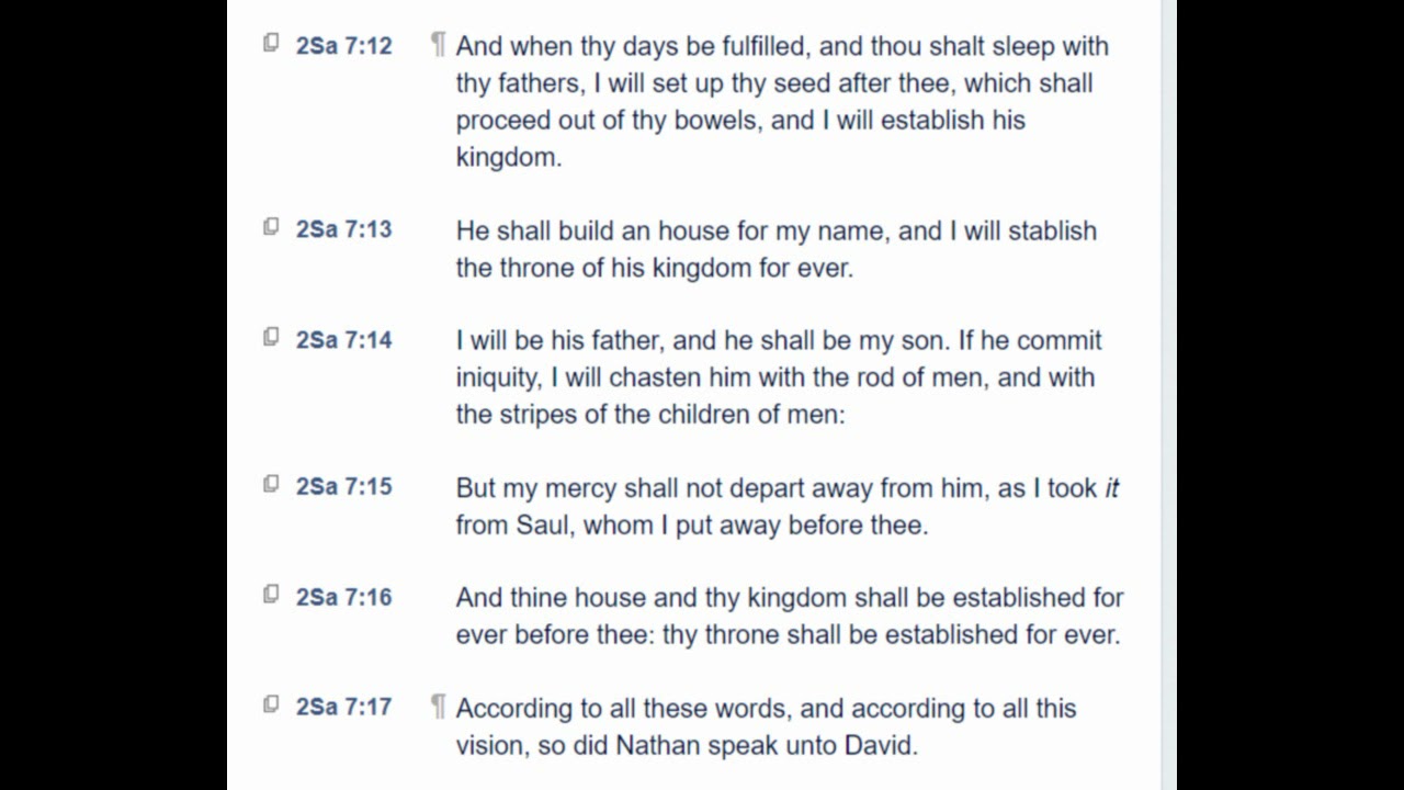 Joseph was the biological father of our Lord