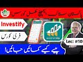 Trading complete course  how to use investify for trading  investify  lecture 10