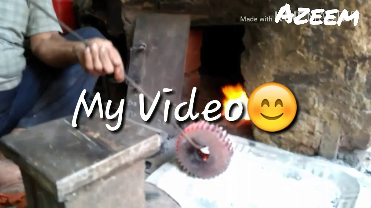 Power Press Gear Tempering at Aziz Iron Works