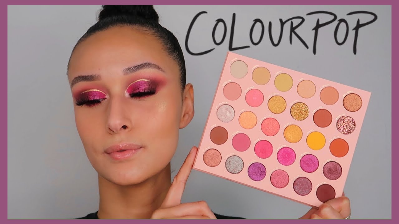 New Colourpop It S All Good Palette Tutorial Review Youtube