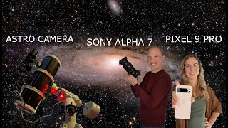 Photographing Andromeda: Cooled Astro Camera vs. Full Frame vs. Smartphone