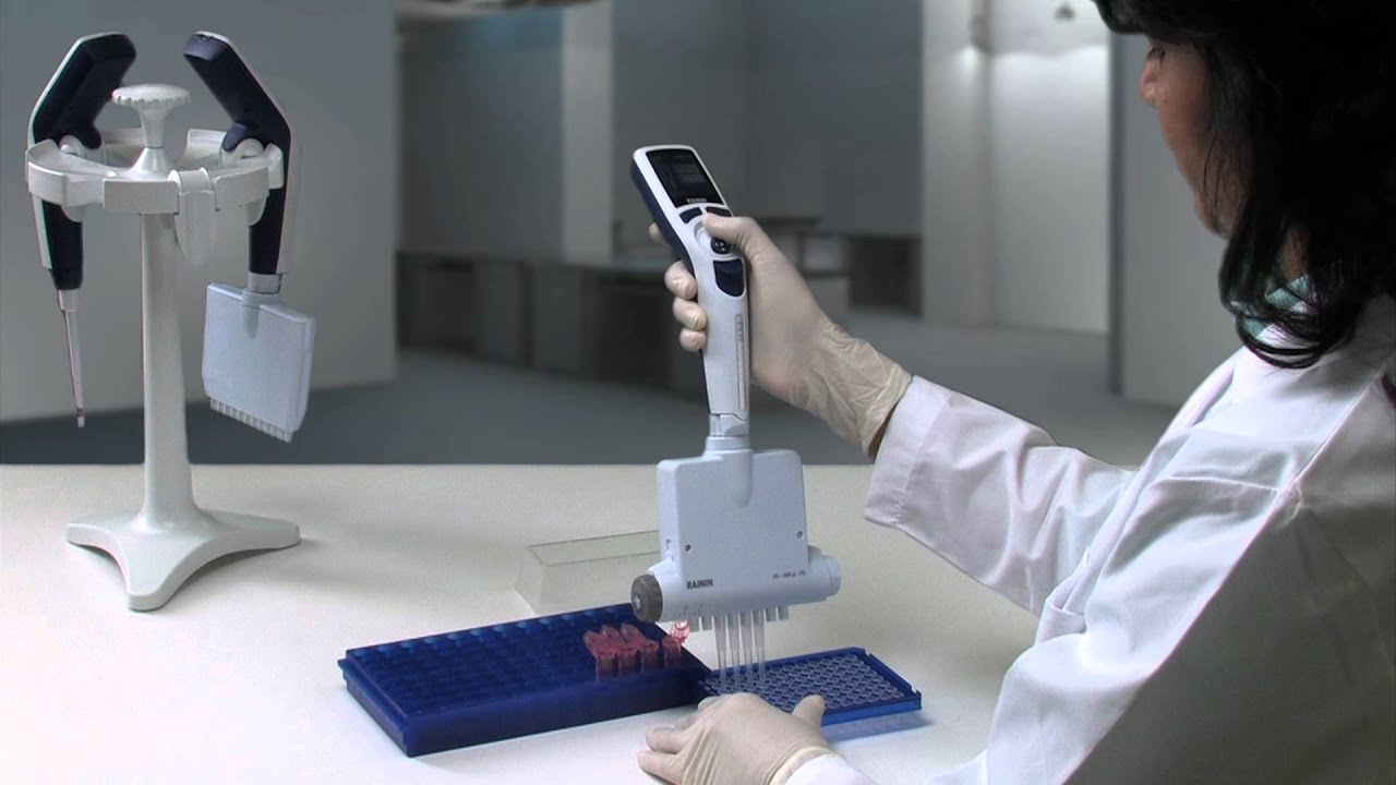 Die elektronische E4 XLS Pipette von METTLER TOLEDO Rainin