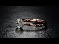 Rose Gold And Diamond Engagement Ring By Bez Ambar