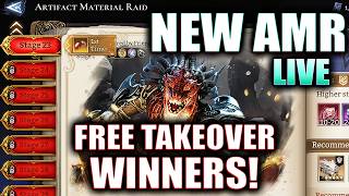 New Artifact Material Stages LIVE + Announcing 4 Free Takeover GIVEAWAY WINNERS | Watcher of Realms