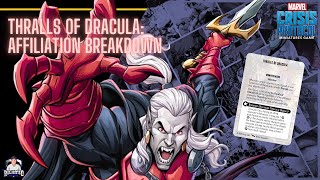 Marvel Crisis Protocol: The Thralls of Dracula Deep Dive