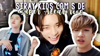 STRAY KIDS sendo escrito com S de SUPER ALEATÓRIOS!