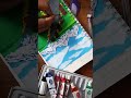 Canvas painting #canvaspainting #canvas #shorts #art