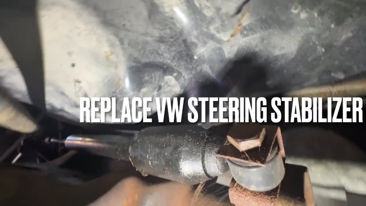 DIY Replace Steering Stabilizer On Classic Volkswagen Beetle