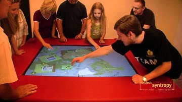 Multitouch Picture Puzzle Gaming Table