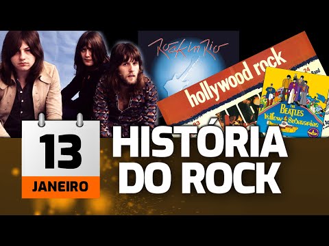 13 de Janeiro na História do Rock - ROCKLOGIA