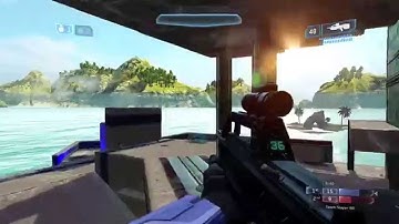 Halo 2 LoTuS created forge map "Justice" 1v1 - camo sneaky beaver