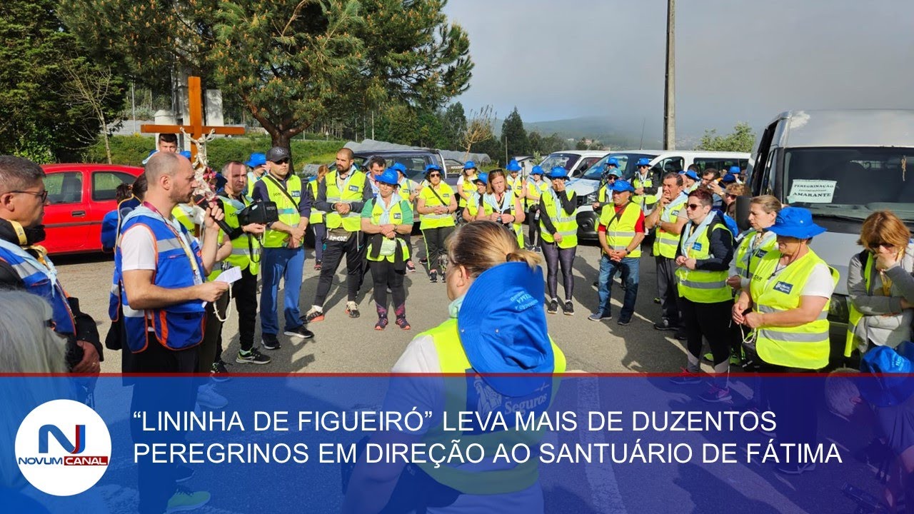 PEREGRINOS INICIARAM CAMINHADA ATÉ AO SANTUÁRIO DE FÁTIMA