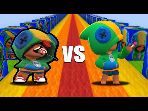 Bleon ის ლაქი ბლოკი vs Leon ის იღბლიანი ბლოკები! Minecraft ში