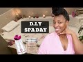 DIY SPA DAY AT HOME...SELF CARE LUXURY SPA AT HOME With Facial Steaming & Lux Bubble Bath