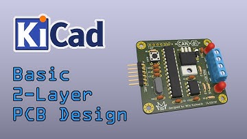 Basic KiCad 2-Layer PCB Routing Demonstration
