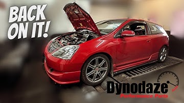 Honda Civic Ep3 TypeR back on the road and Tuned For Solid Fab System