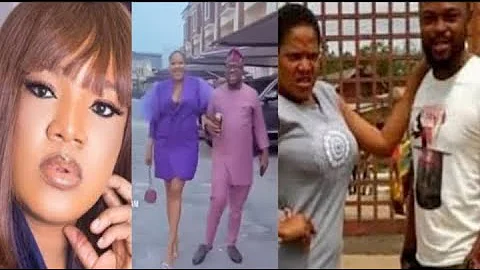 Yoruba movie actress, Toyin ABRAHAM has 😂 FINALLY find another HANDSOME man Kolawole Ajeyemi Bew@re