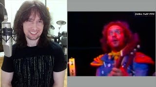 Video thumbnail of "British guitarist analyses Jethro Tull being Thick as a Brick in 1976!"