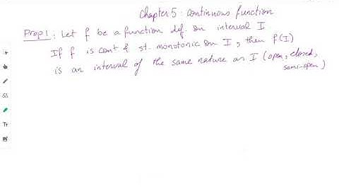 chapter 5 : continuous function