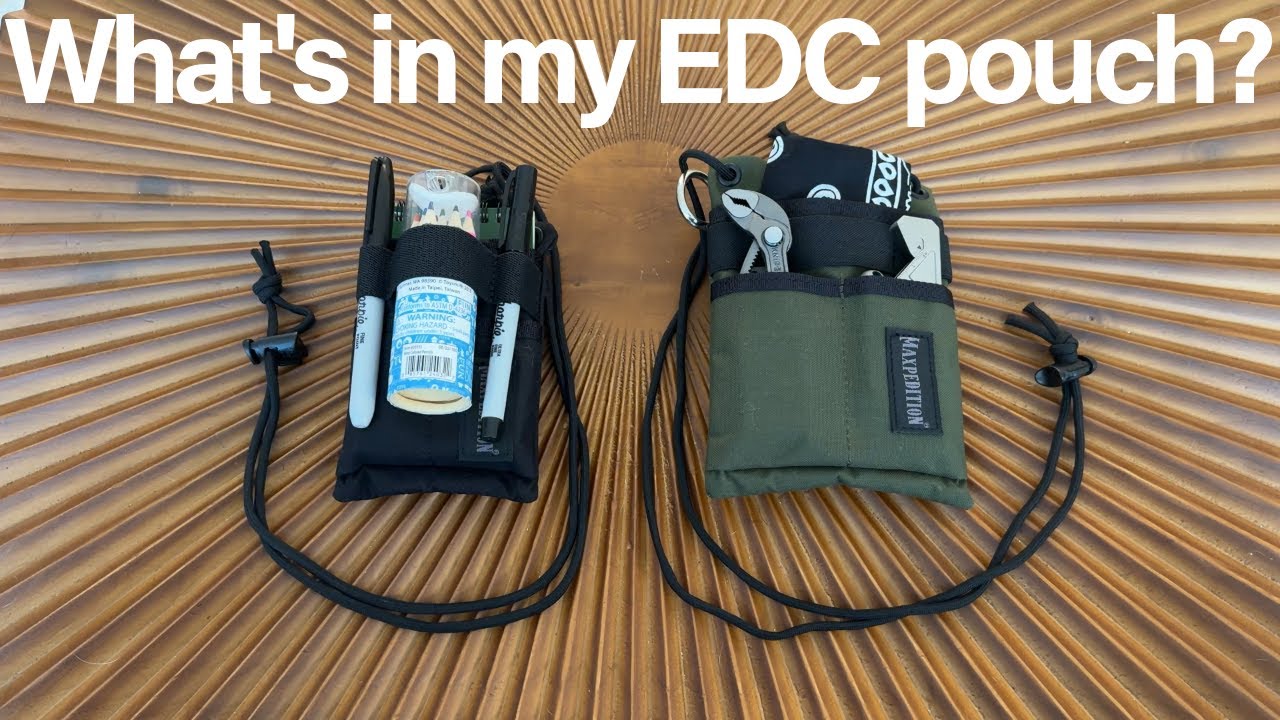 Compact EDC Loadouts: Travel Art Kit & Tool Kit in Maxpedition Platy Organizers