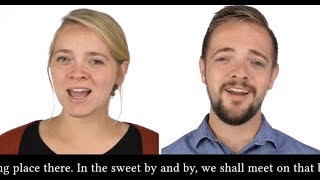 IN THE SWEET BY AND BY | Acapella Duet | Collab with Seth Yoder