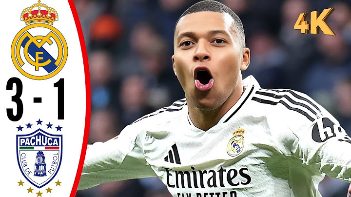 ملخص مباراة ريال مدريد وباتشوكا 4-0 أهداف ريال وباتشوكا | كأس العالم للاندية | ملخص مباريات اليوم