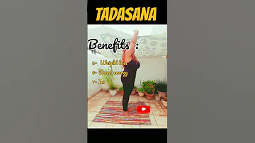 TADASANA YOGA |  Yoga for good height | 🙏🙏🙏 #shorts #viral #trending #yoga #motivation